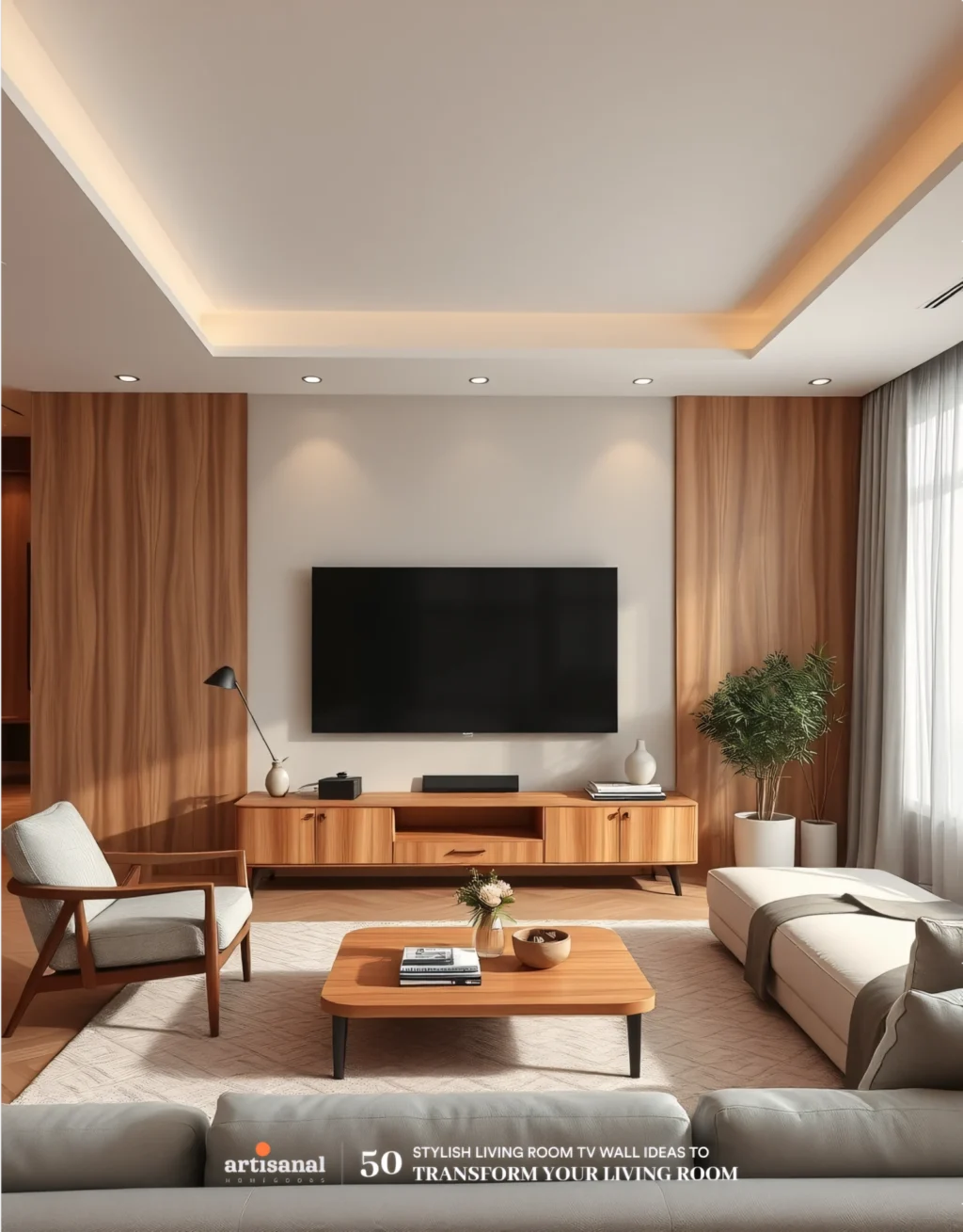 50 Modern TV Wall Ideas to Transform Your Living Room in 2025