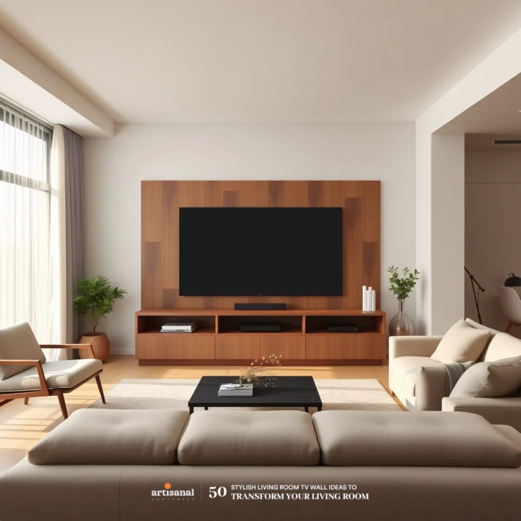 50 Modern TV Wall Ideas to Transform Your Living Room in 2025