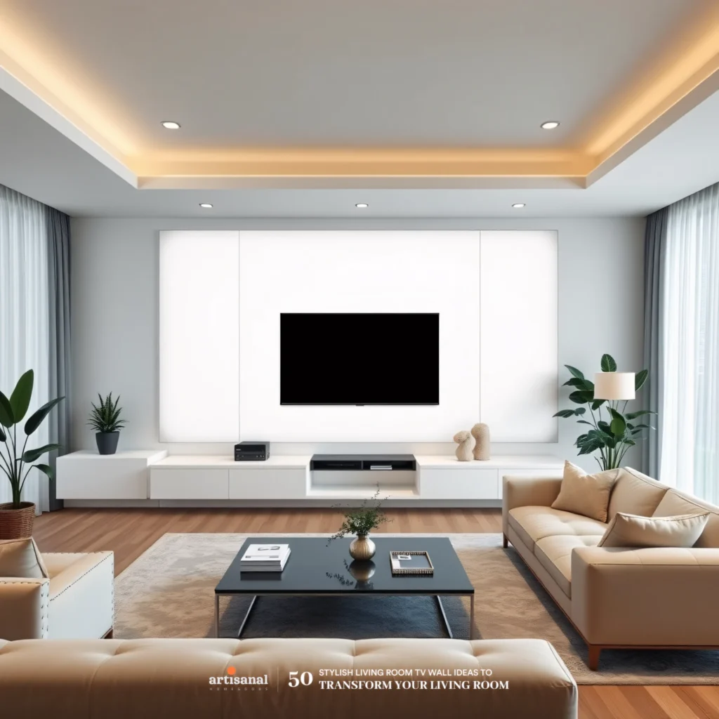 50 Modern TV Wall Ideas to Transform Your Living Room in 2025