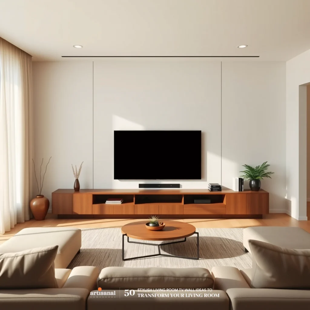 50 Modern TV Wall Ideas to Transform Your Living Room in 2025