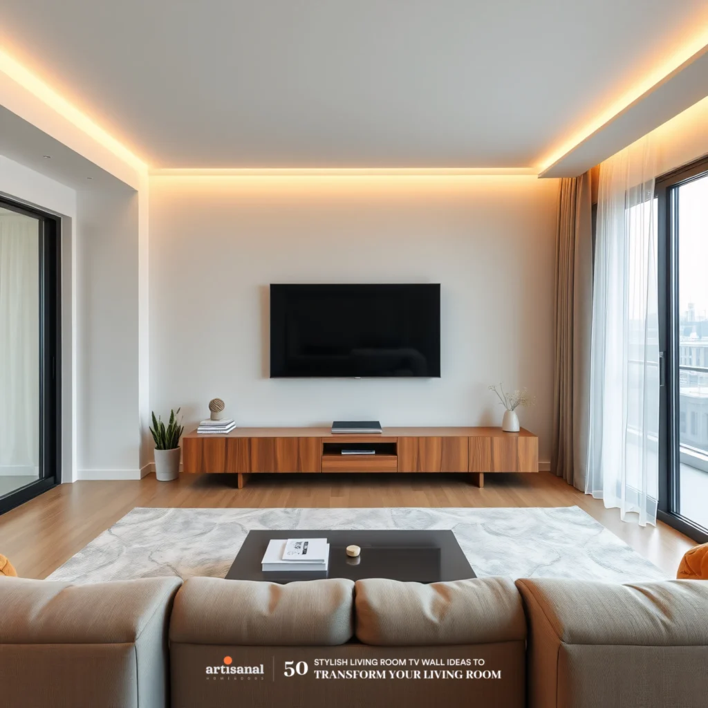 50 Modern TV Wall Ideas to Transform Your Living Room in 2025