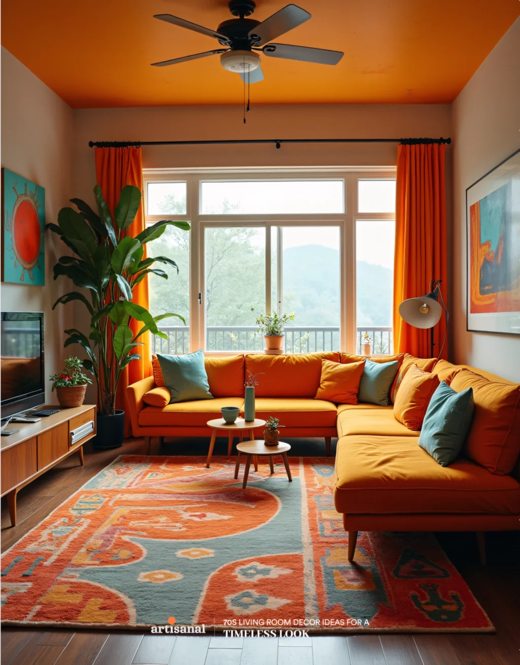 Iconic 70s Retro Living Room Decor Ideas for a Timeless Look