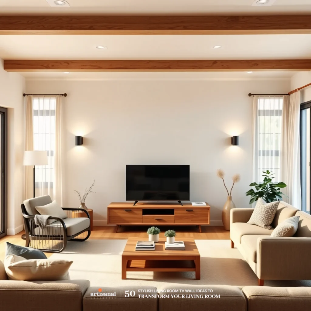 50 Modern TV Wall Ideas to Transform Your Living Room in 2025