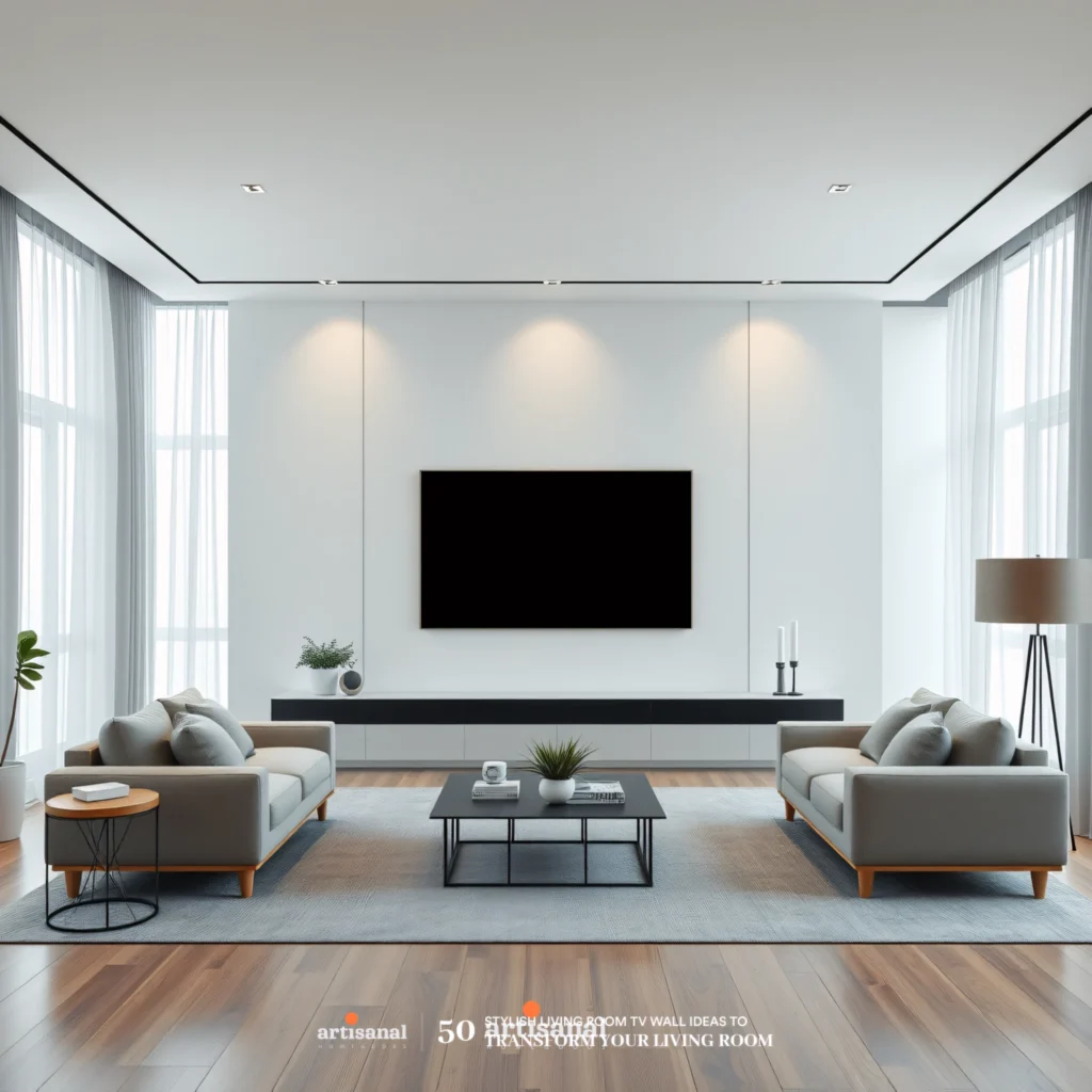 50 Modern TV Wall Ideas to Transform Your Living Room in 2025