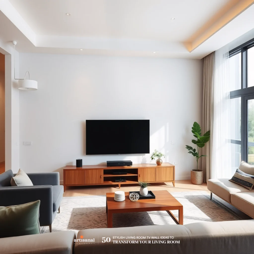 50 Modern TV Wall Ideas to Transform Your Living Room in 2025