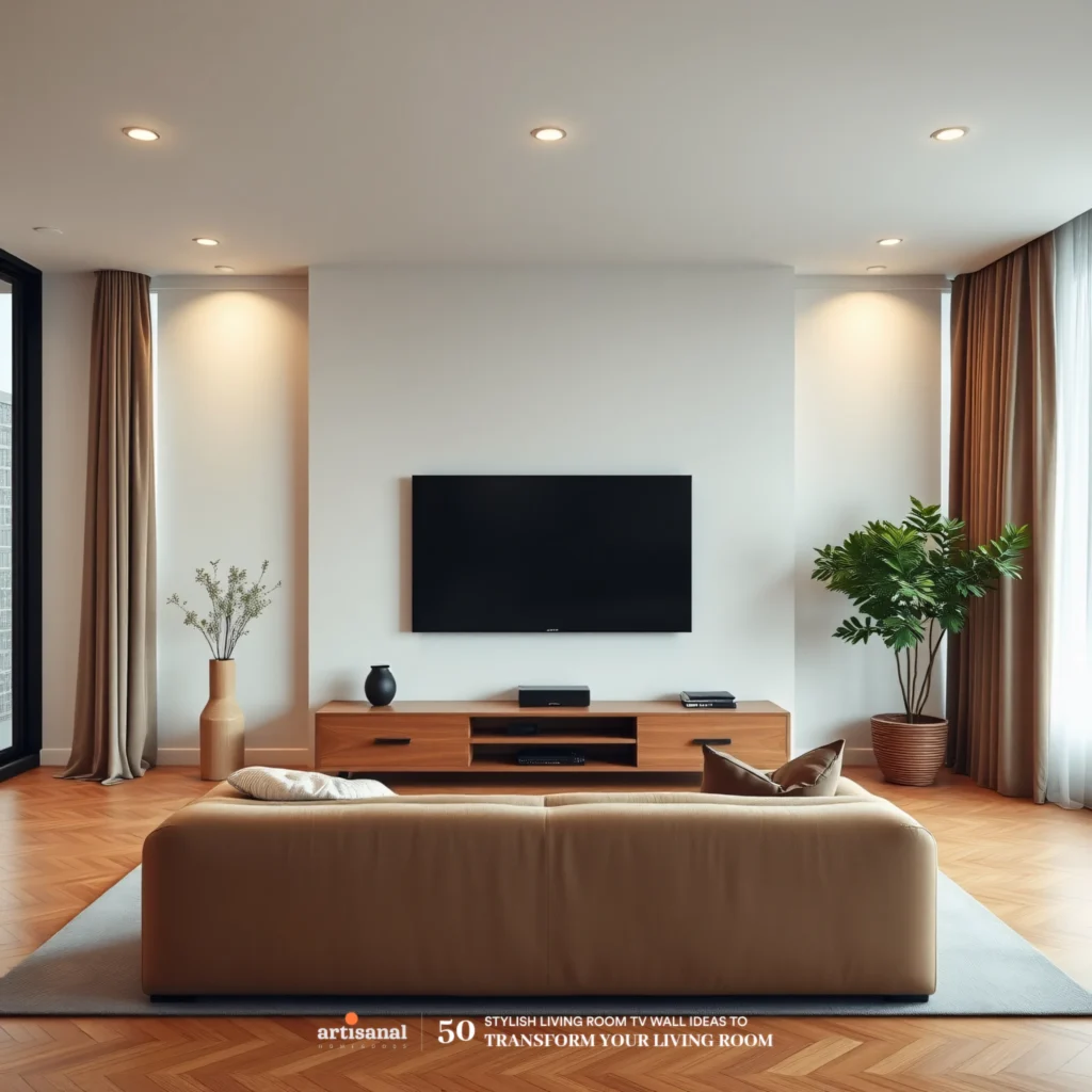 50 Modern TV Wall Ideas to Transform Your Living Room in 2025