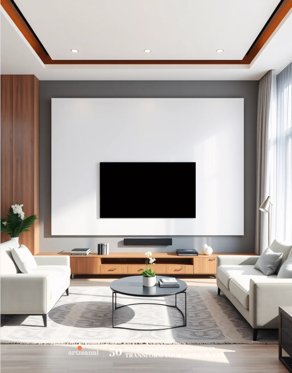 50 Modern TV Wall Ideas to Transform Your Living Room in 2025