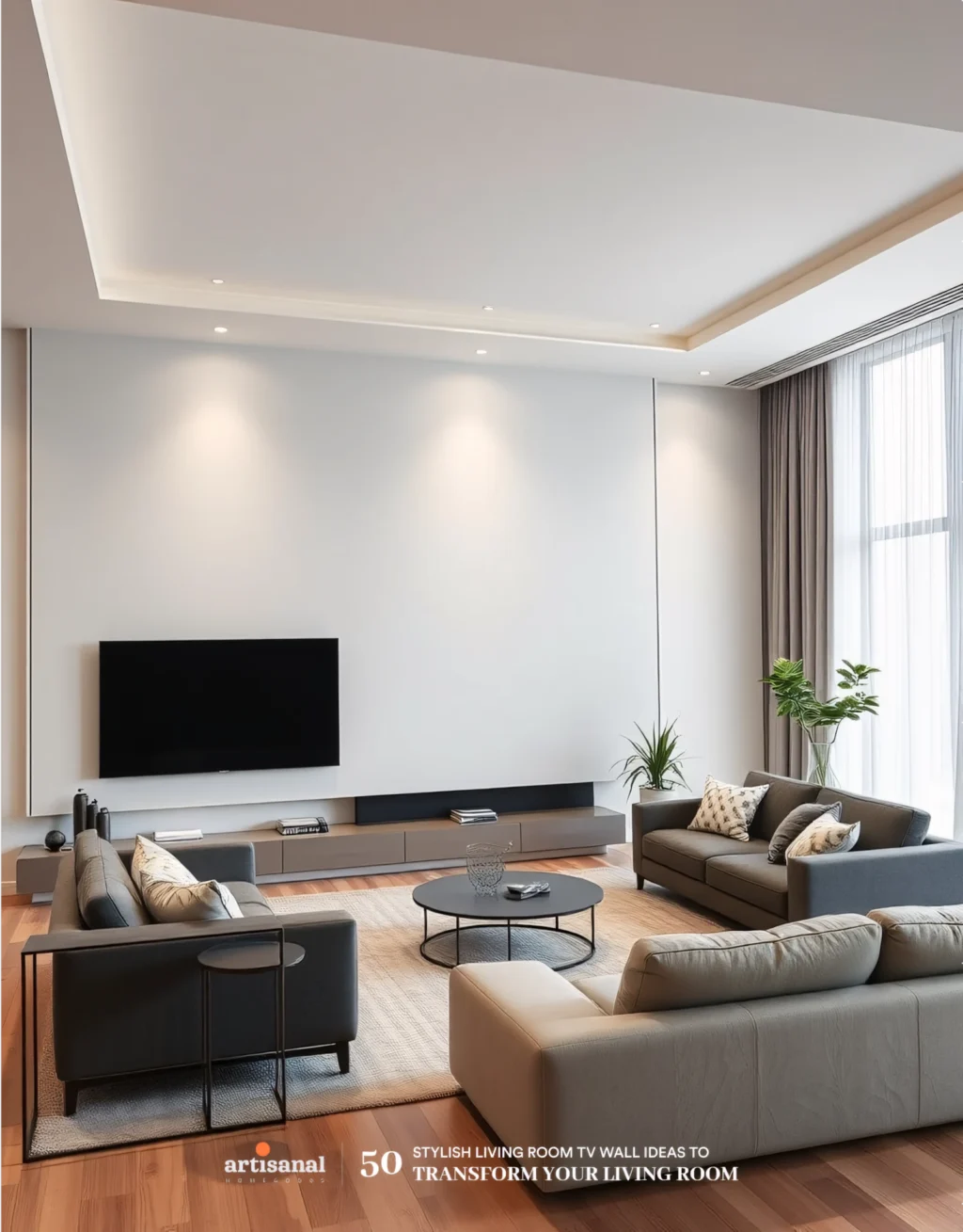 50 Modern TV Wall Ideas to Transform Your Living Room in 2025