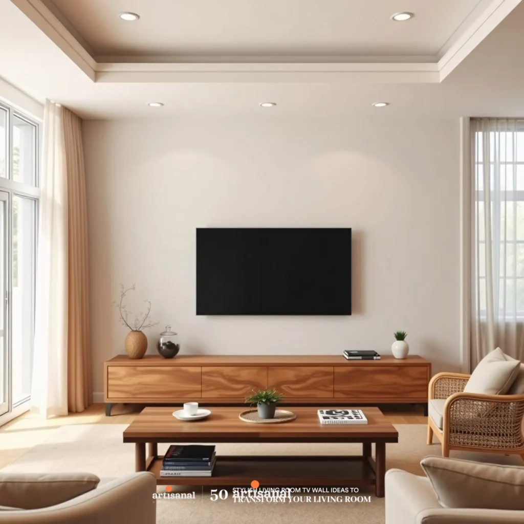 50 Modern TV Wall Ideas to Transform Your Living Room in 2025