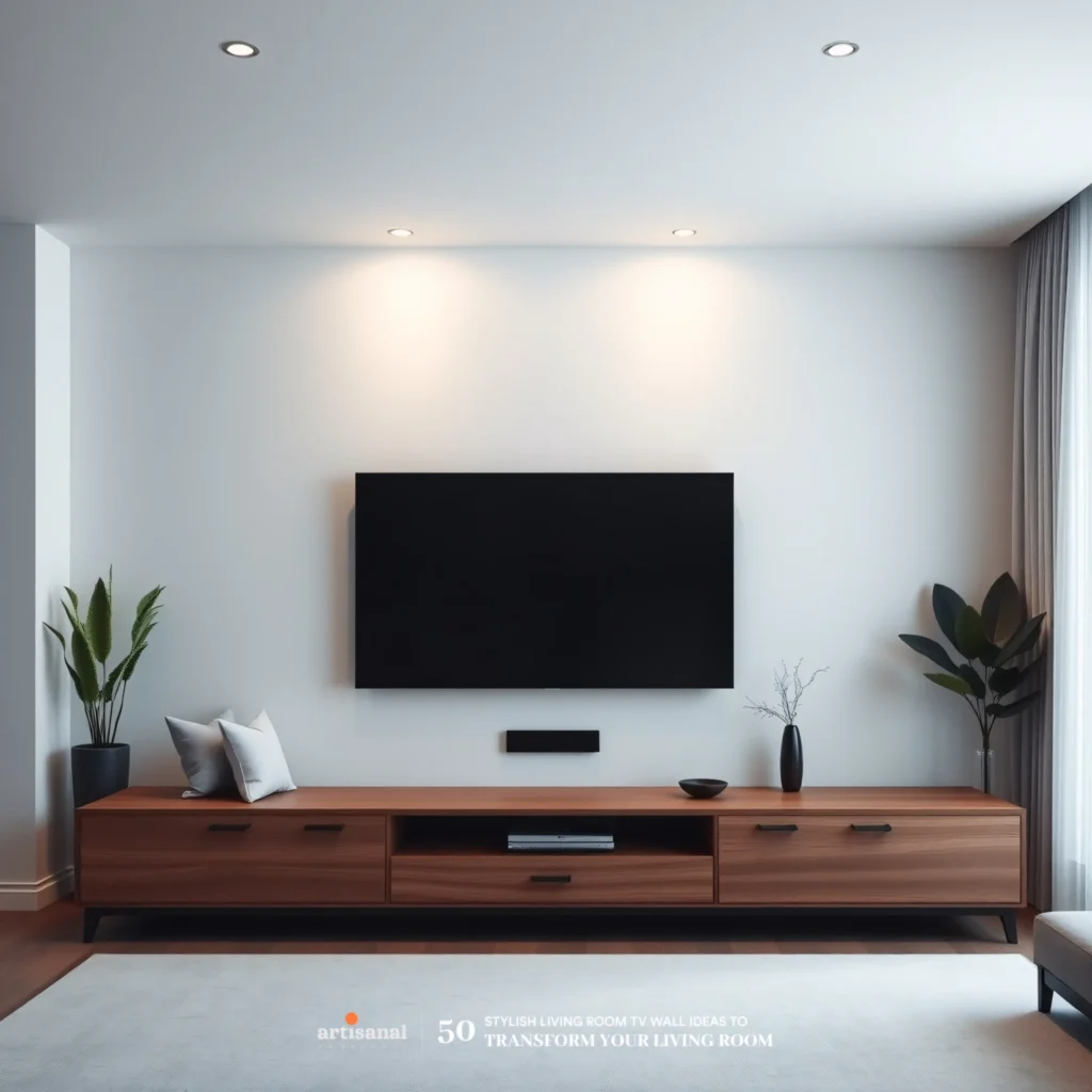 50 Modern TV Wall Ideas to Transform Your Living Room in 2025