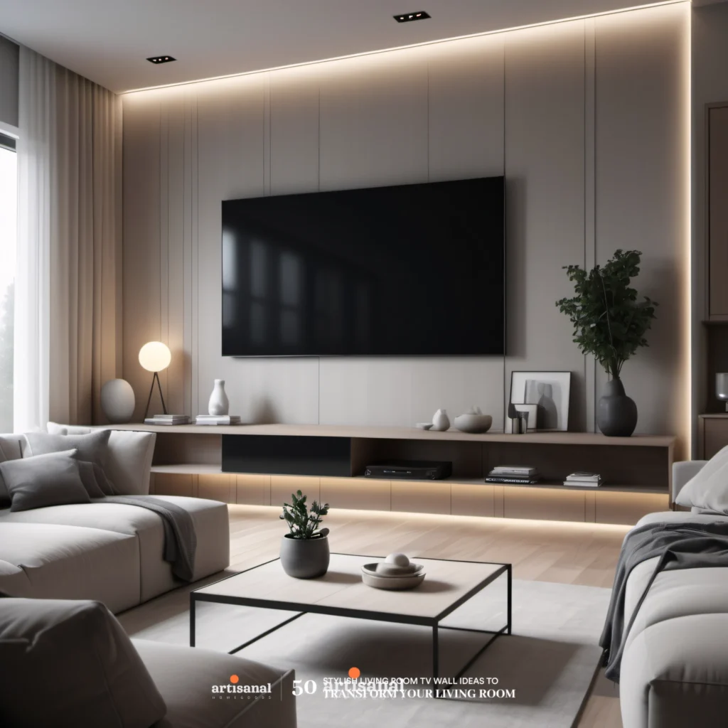 50 Modern TV Wall Ideas to Transform Your Living Room in 2025