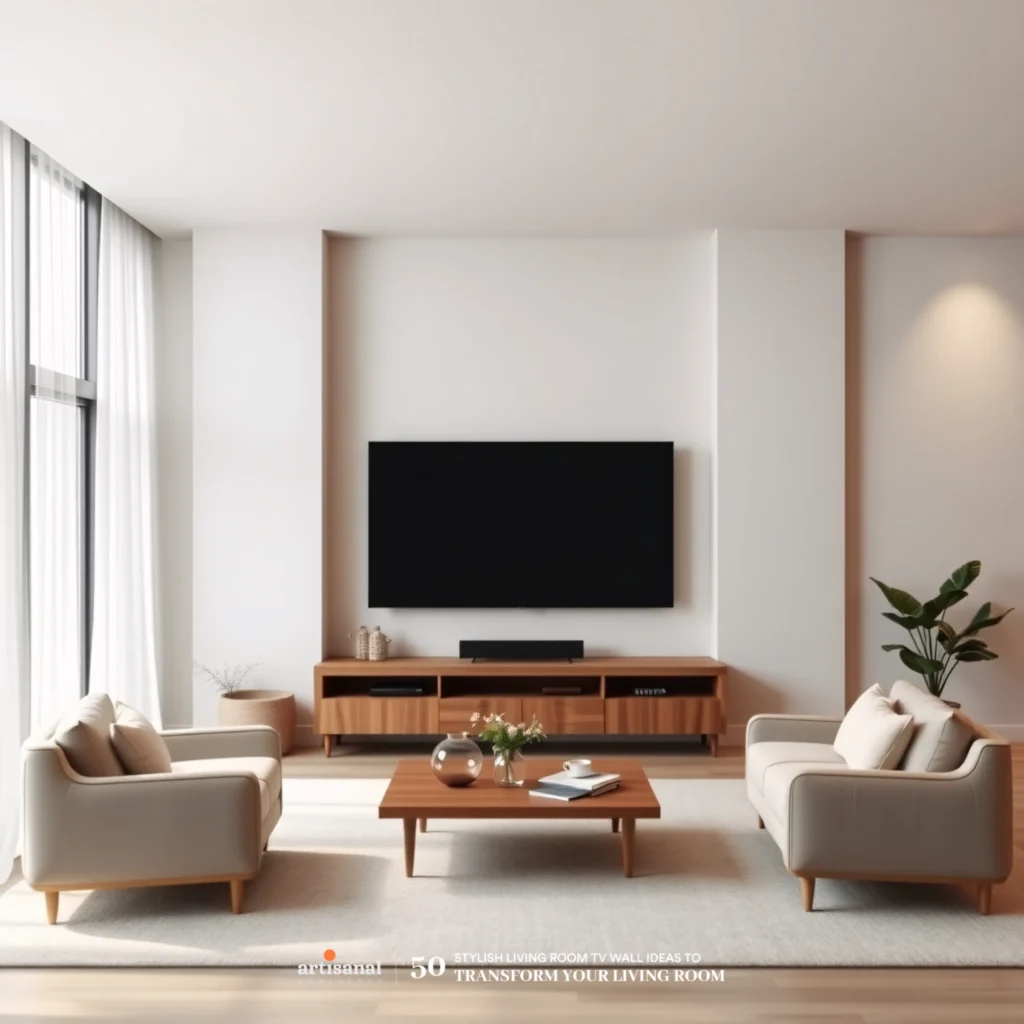 50 Modern TV Wall Ideas to Transform Your Living Room in 2025