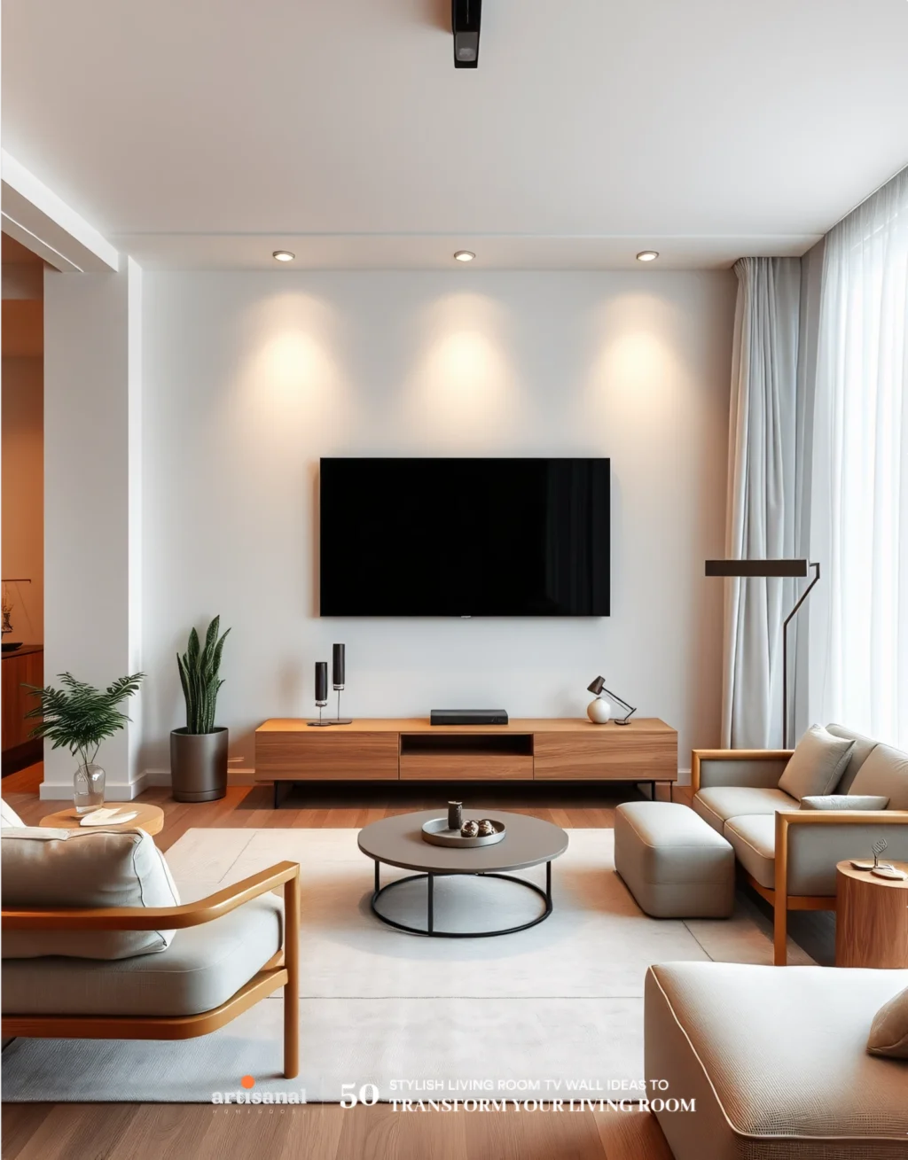 50 Modern TV Wall Ideas to Transform Your Living Room in 2025