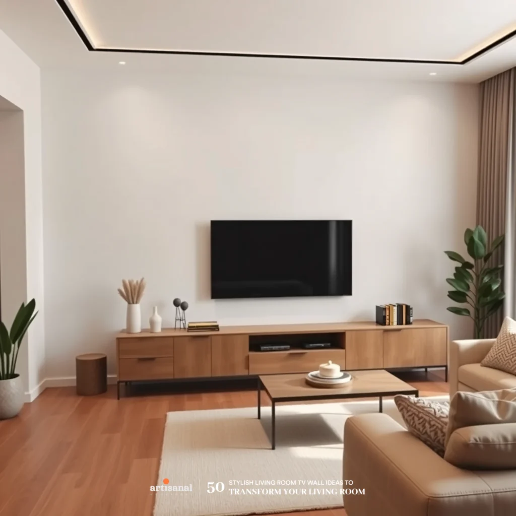 50 Modern TV Wall Ideas to Transform Your Living Room in 2025