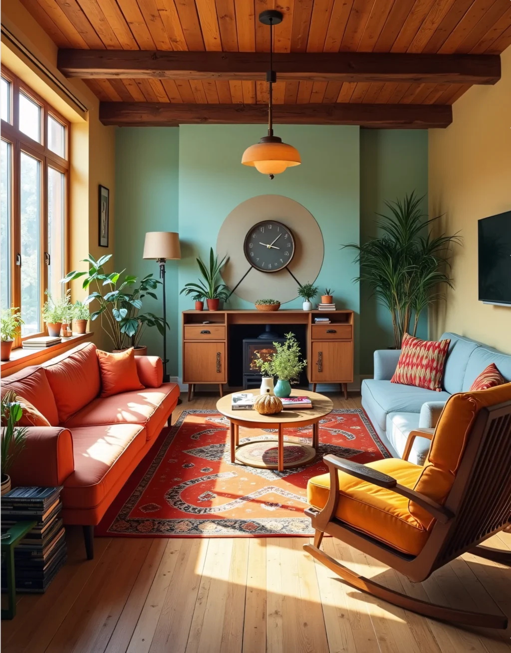 Iconic 70s Retro Living Room Decor Ideas for a Timeless Look