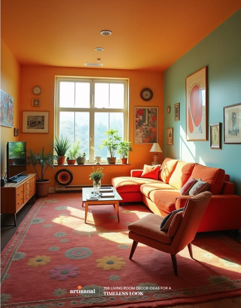 Iconic 70s Retro Living Room Decor Ideas for a Timeless Look