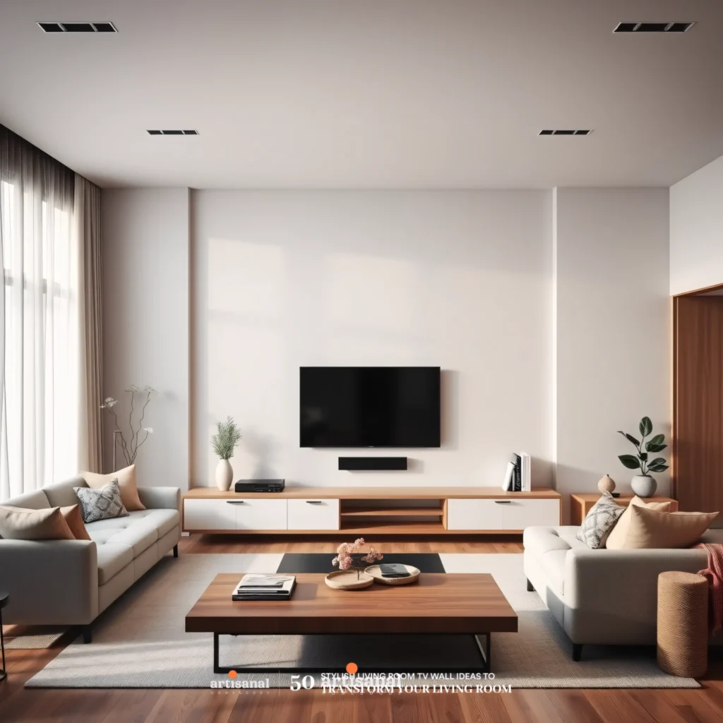 50 Modern TV Wall Ideas to Transform Your Living Room in 2025