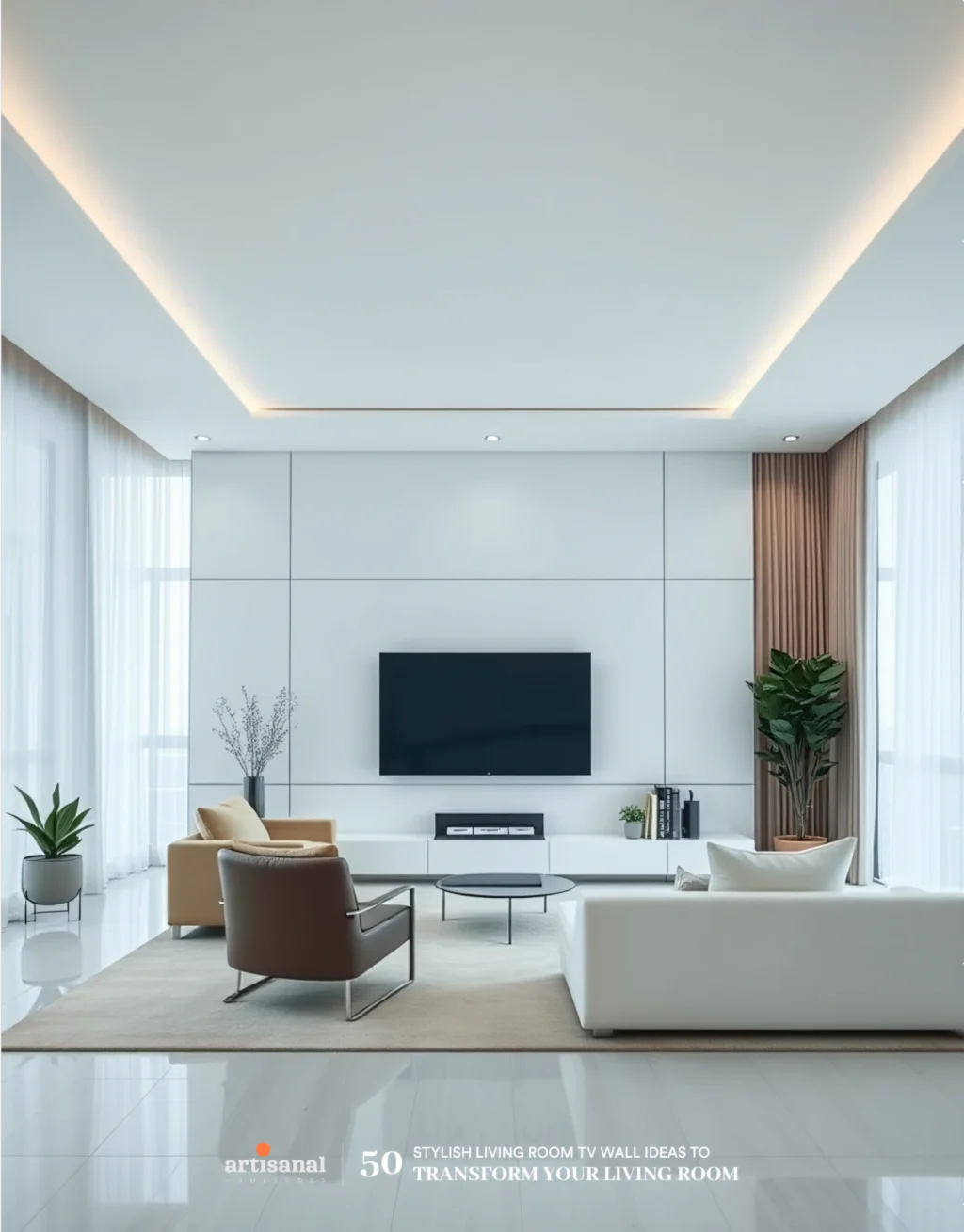 50 Modern TV Wall Ideas to Transform Your Living Room in 2025