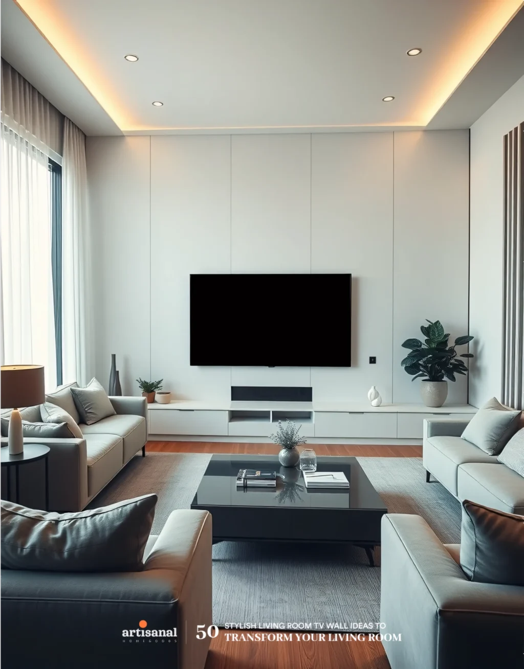 50 Modern TV Wall Ideas to Transform Your Living Room in 2025