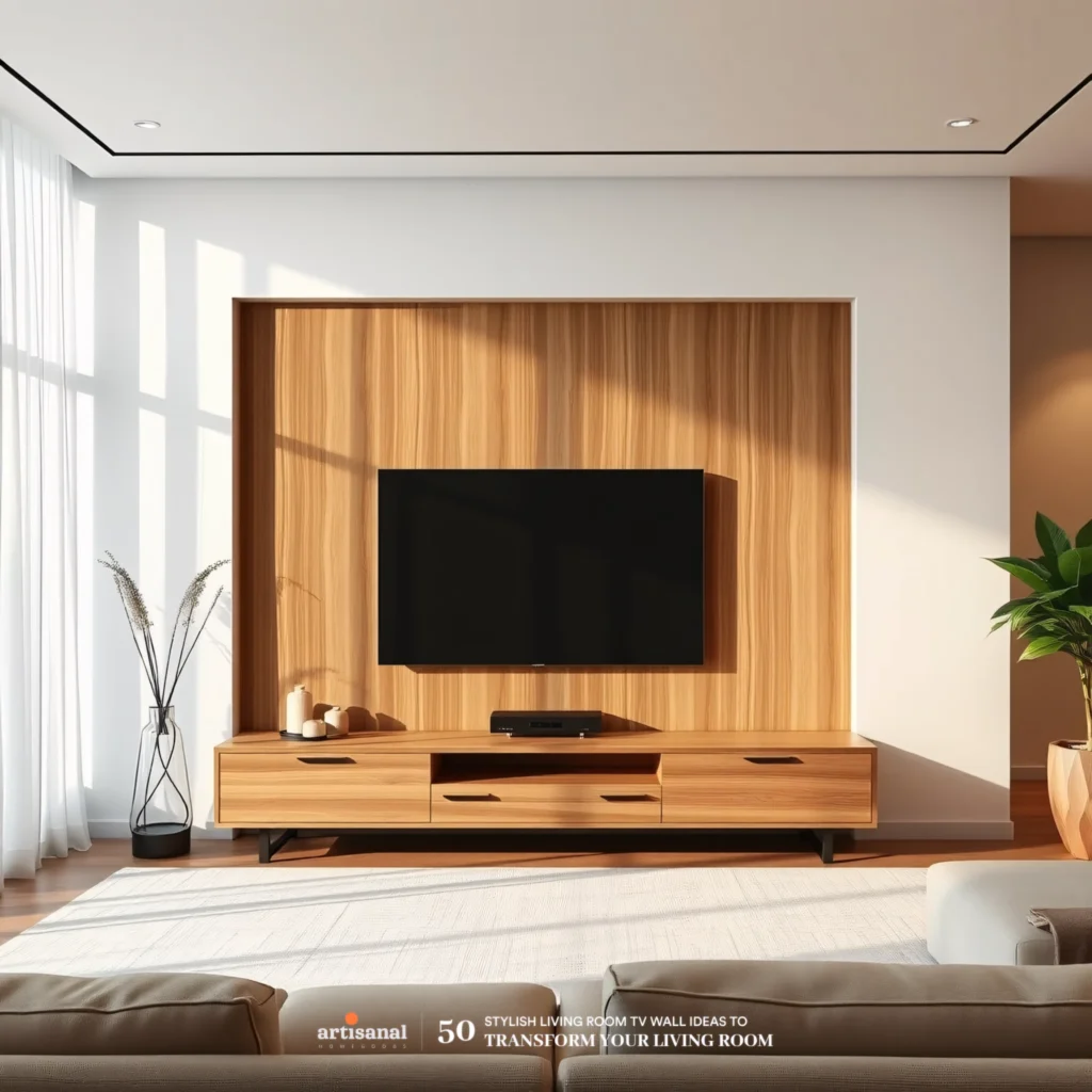 50 Modern TV Wall Ideas to Transform Your Living Room in 2025