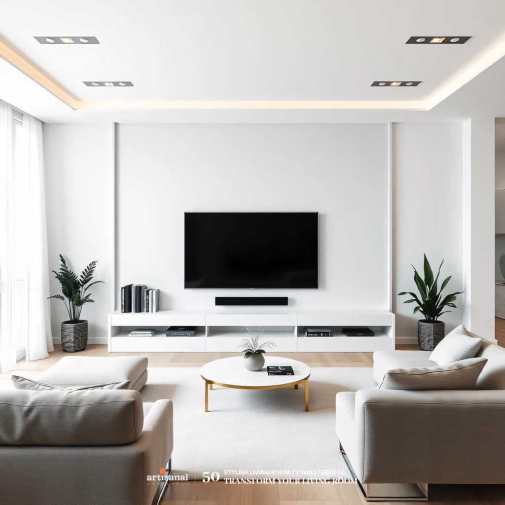 50 Modern TV Wall Ideas to Transform Your Living Room in 2025