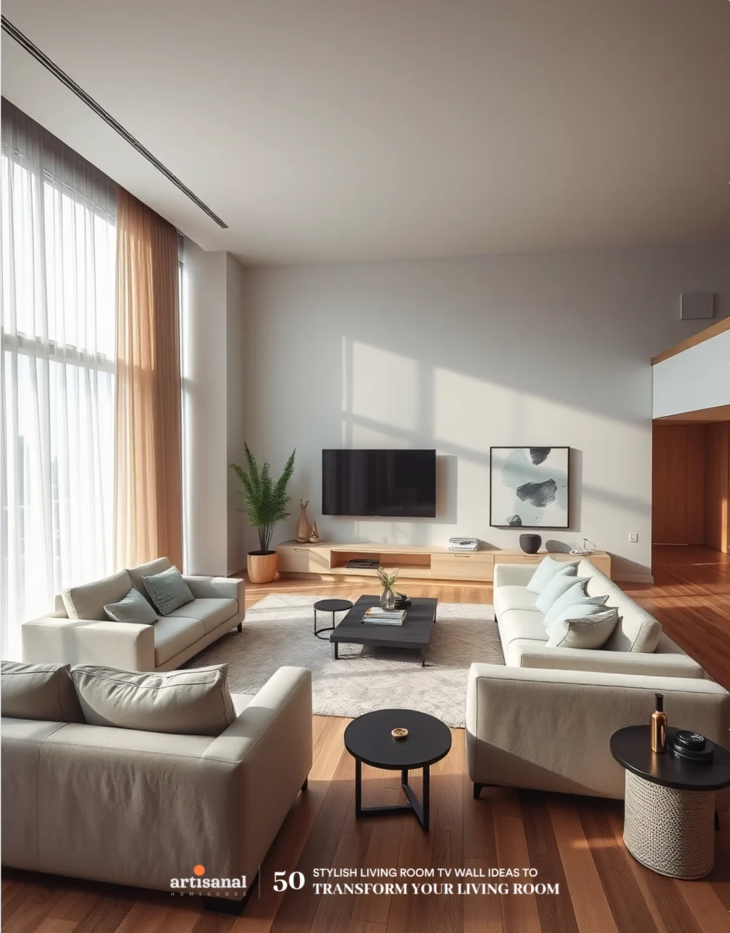 50 Modern TV Wall Ideas to Transform Your Living Room in 2025