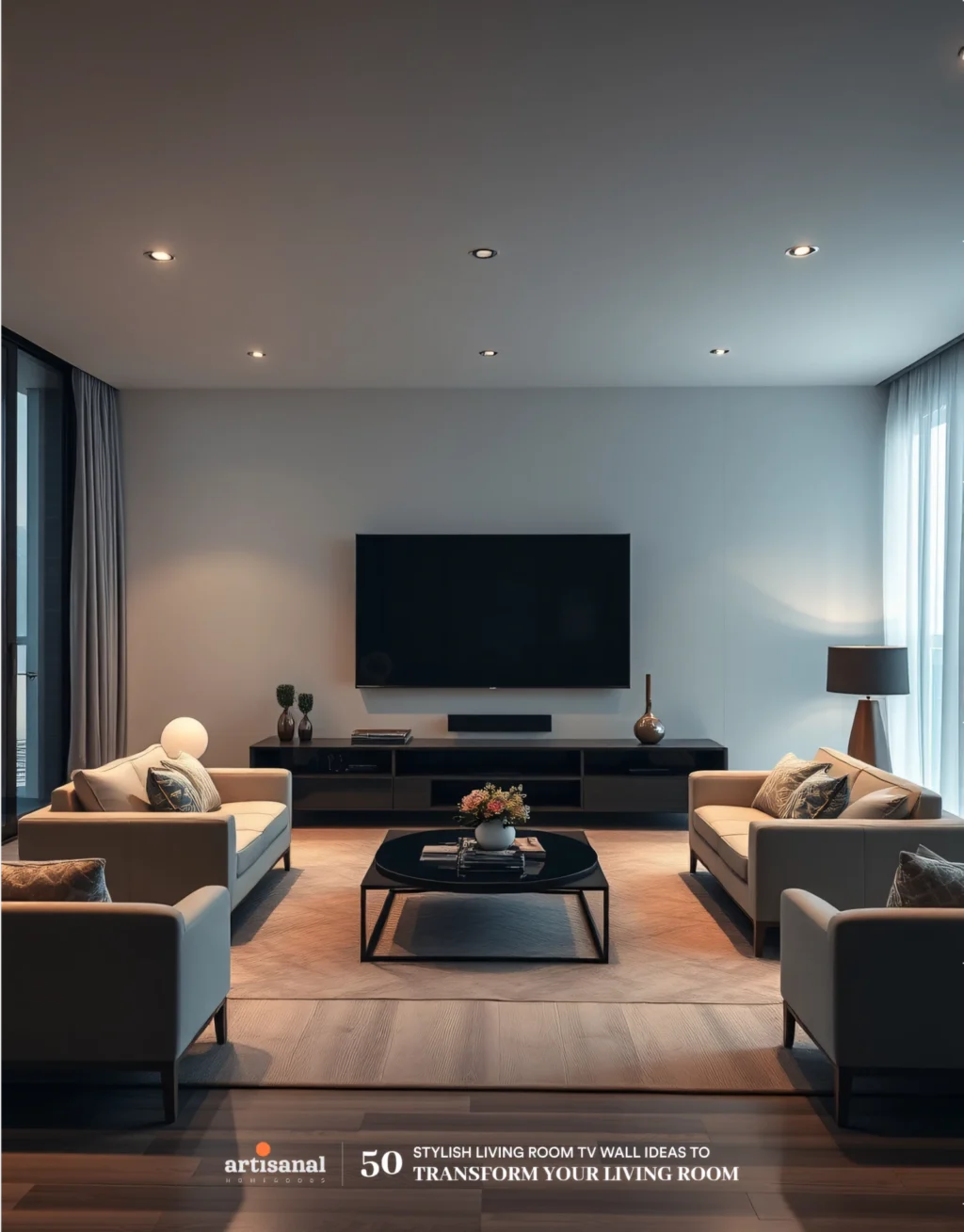 50 Modern TV Wall Ideas to Transform Your Living Room in 2025