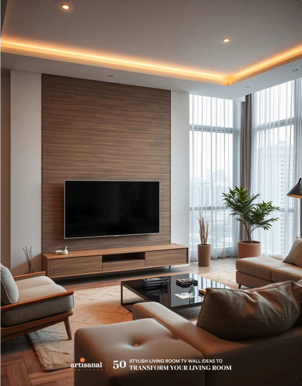 50 Modern TV Wall Ideas to Transform Your Living Room in 2025