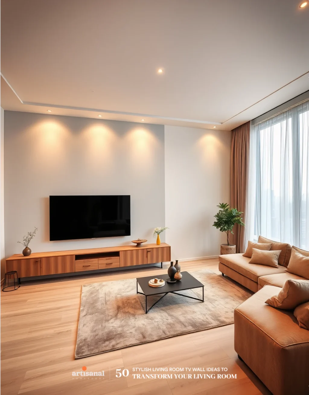 50 Modern TV Wall Ideas to Transform Your Living Room in 2025