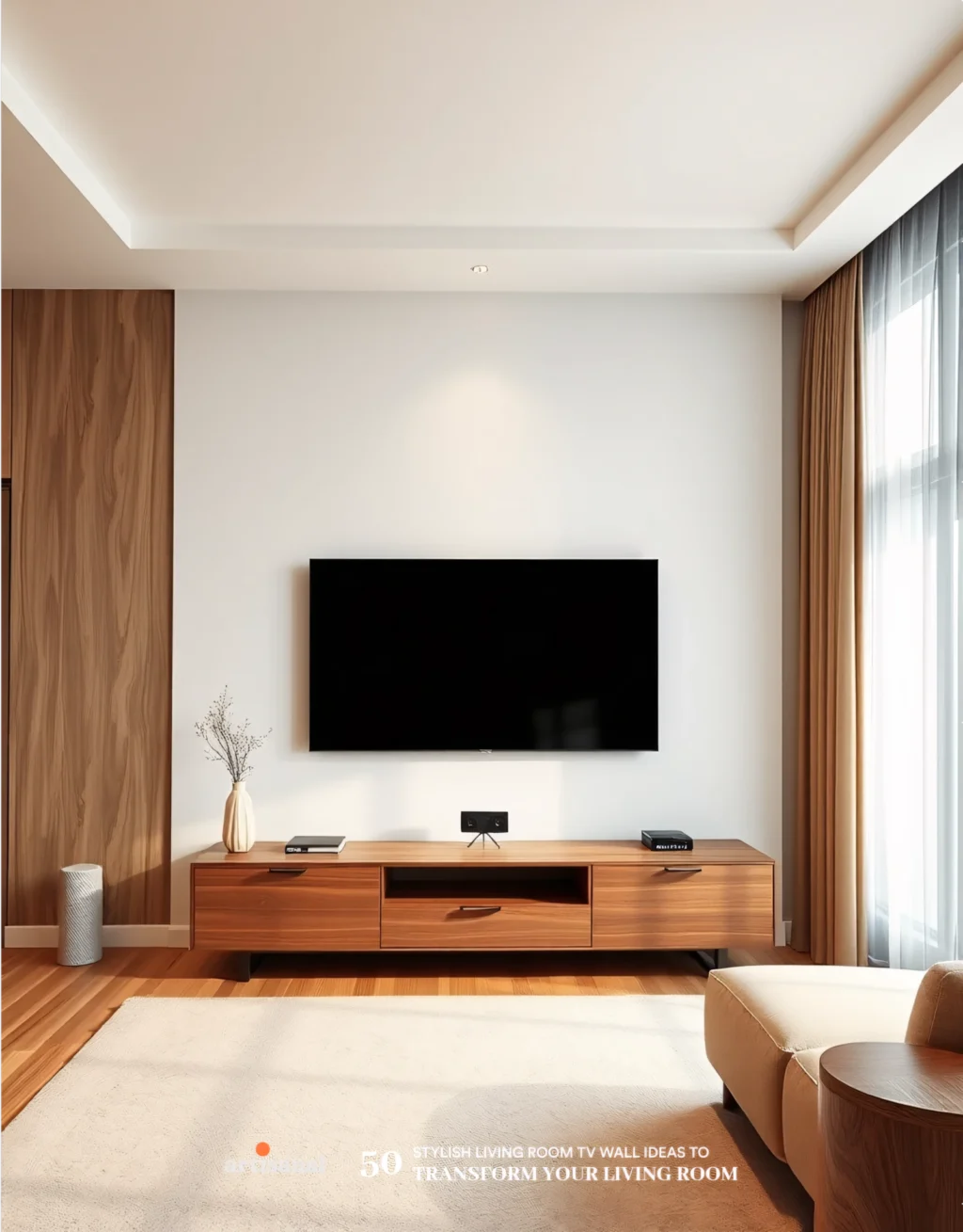 50 Modern TV Wall Ideas to Transform Your Living Room in 2025