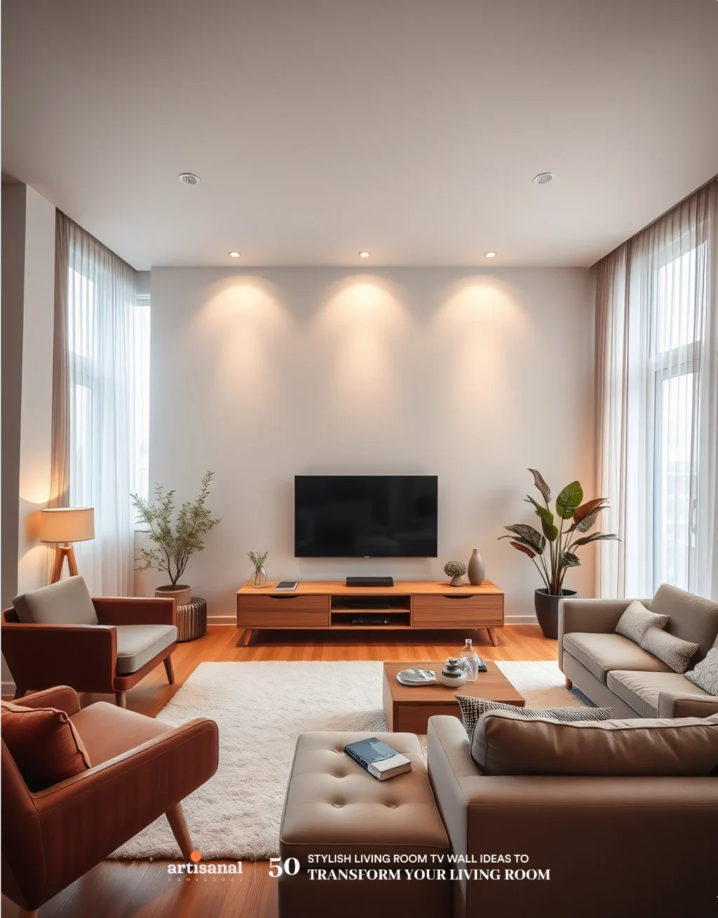 50 Modern TV Wall Ideas to Transform Your Living Room in 2025