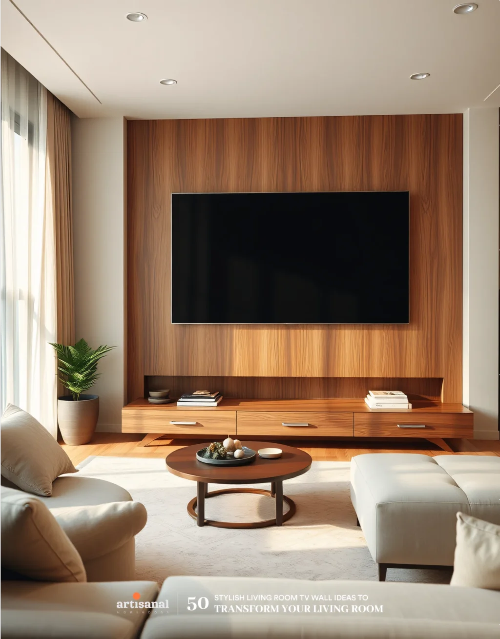 50 Modern TV Wall Ideas to Transform Your Living Room in 2025