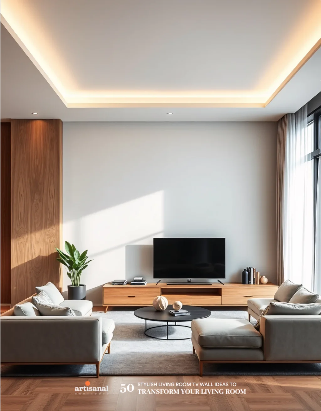 50 Modern TV Wall Ideas to Transform Your Living Room in 2025