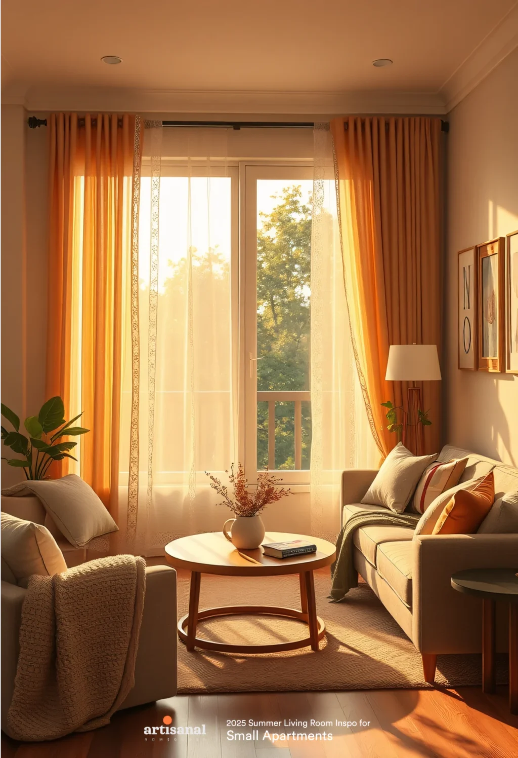2025 Modern Summer Small Apartment Living Room Ideas