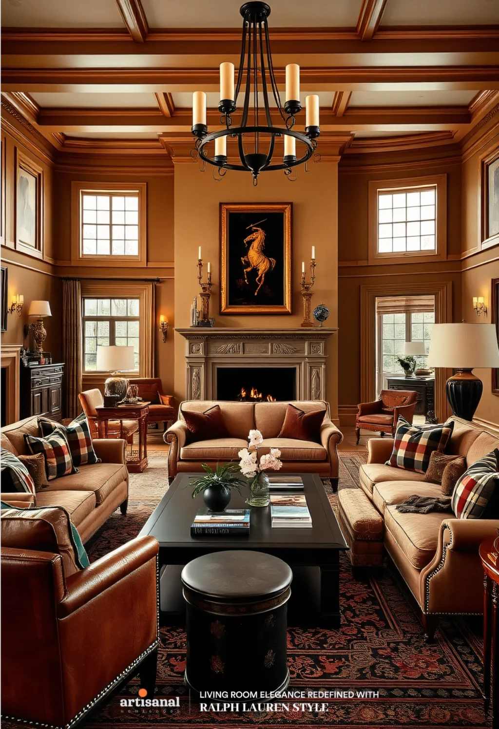 50 Ralph Lauren Inspired Living Room Ideas to Your Home