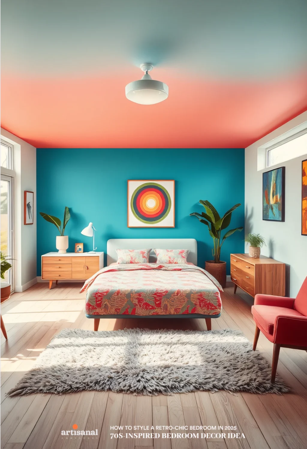 70s-Inspired Retro Bedroom Decor Ideas in 2025