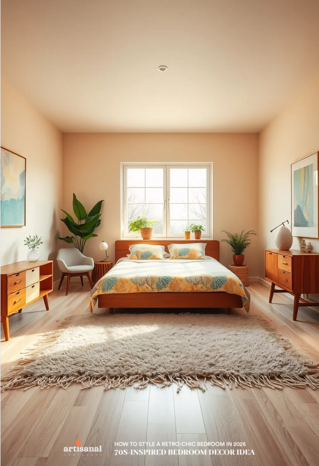 70s-Inspired Retro Bedroom Decor Ideas in 2025