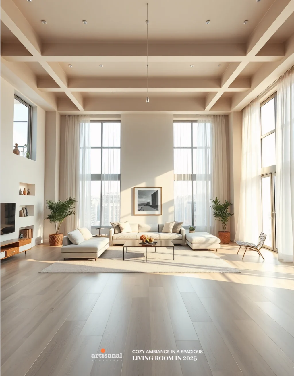 How to Create Cozy Ambiance in a Spacious Living Room 2025