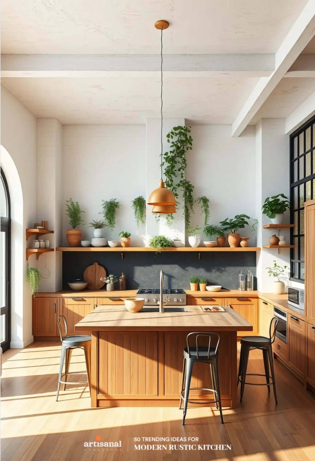 50 Modern Rustic Kitchen Ideas Trending in 2025