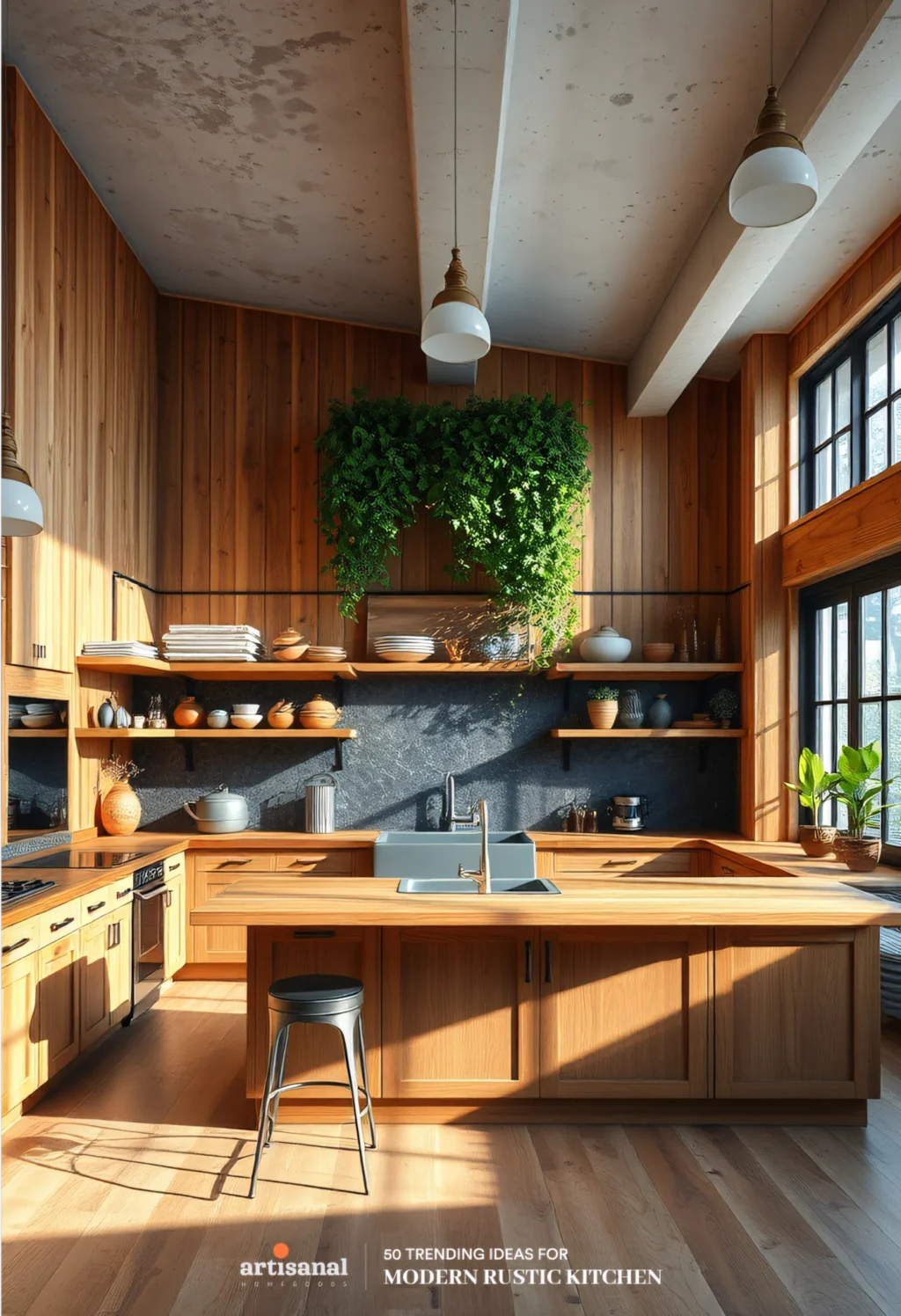 50 Modern Rustic Kitchen Ideas Trending in 2025