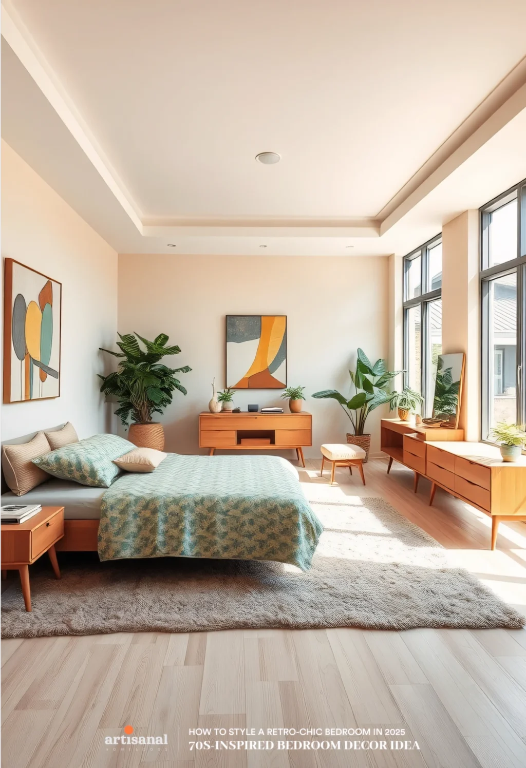 70s-Inspired Retro Bedroom Decor Ideas in 2025