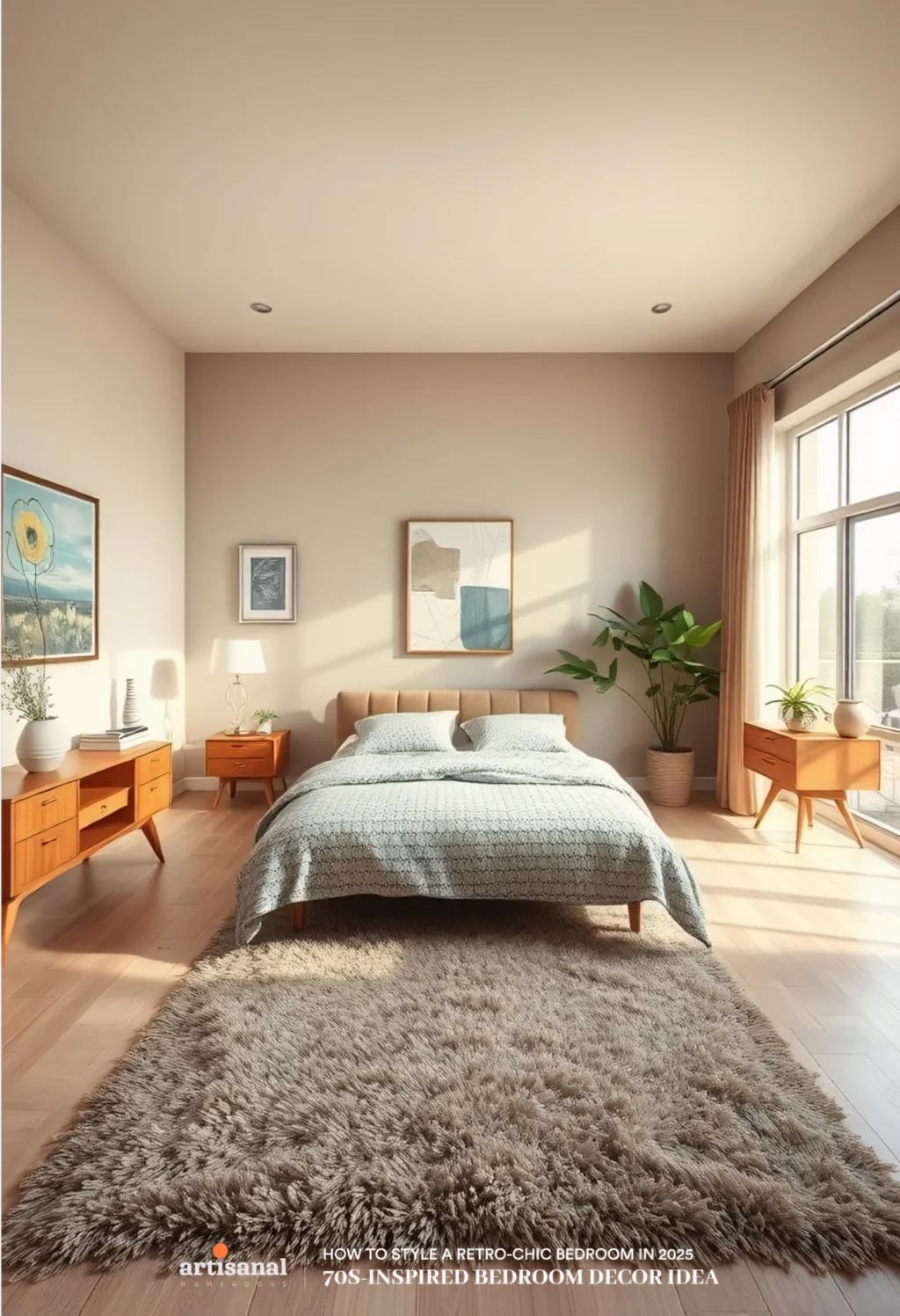 70s-Inspired Retro Bedroom Decor Ideas in 2025