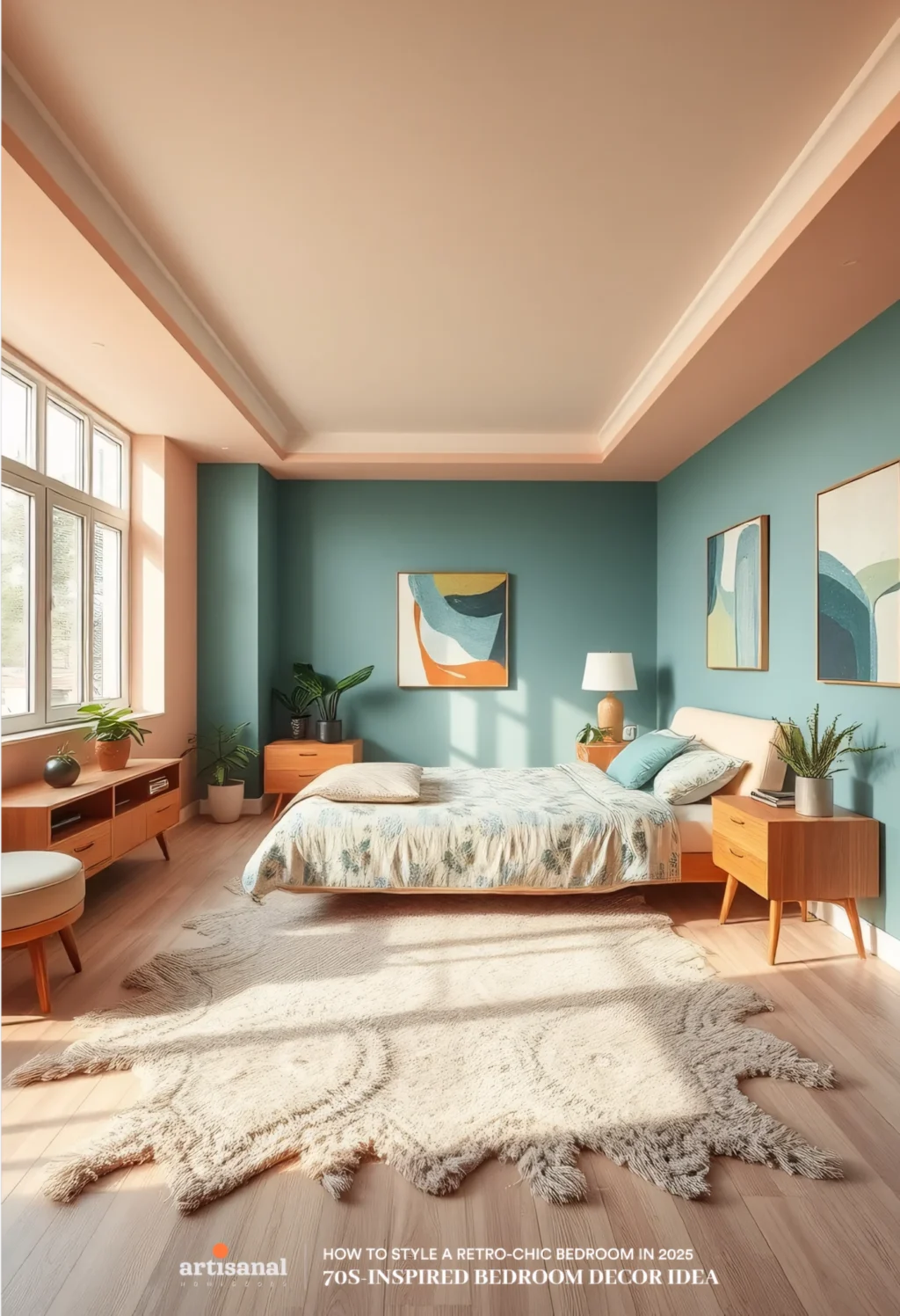 70s-Inspired Retro Bedroom Decor Ideas in 2025
