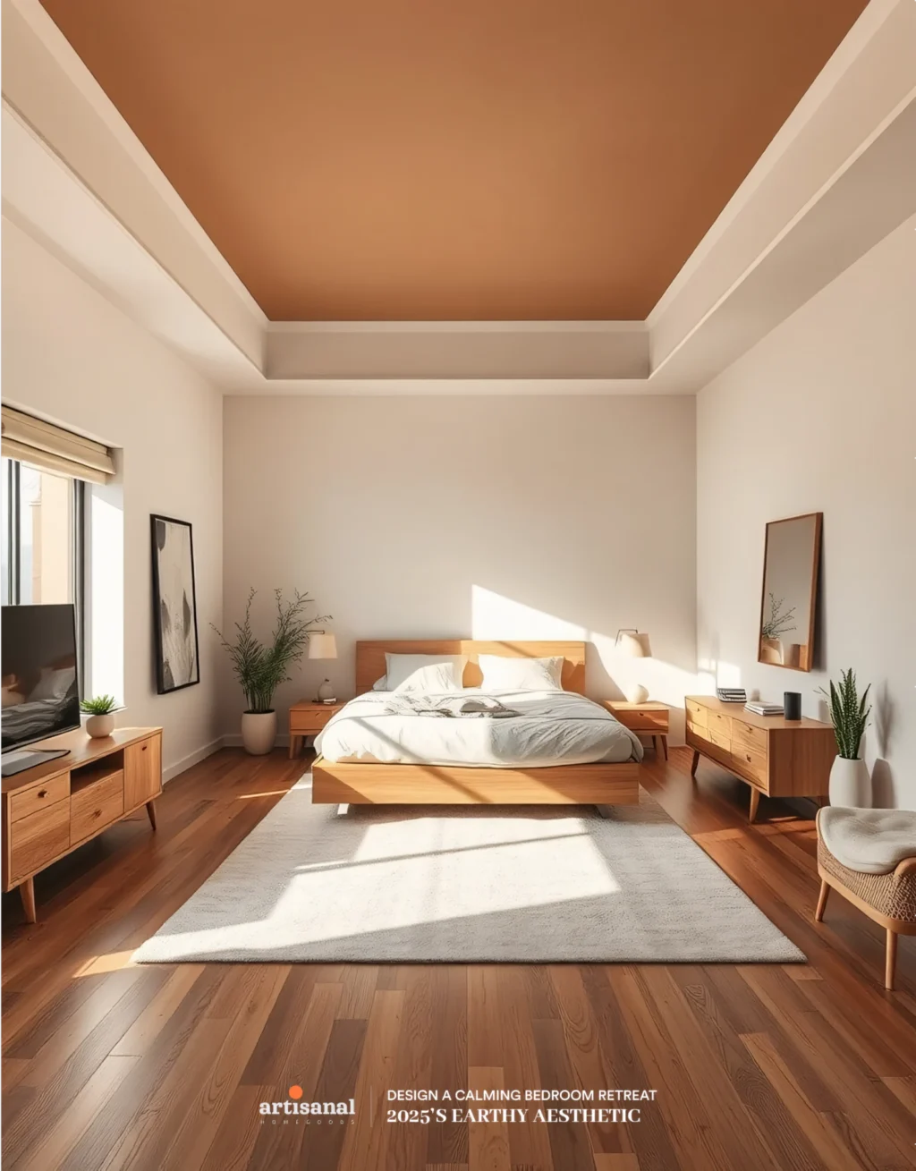 2025’s Earthy Aesthetic: How to Design a Calming Bedroom Retreat