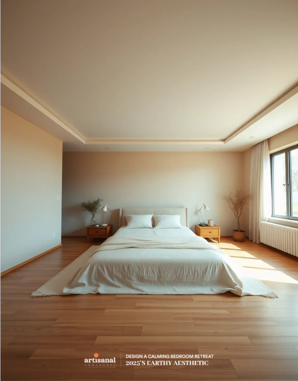 2025’s Earthy Aesthetic: How to Design a Calming Bedroom Retreat