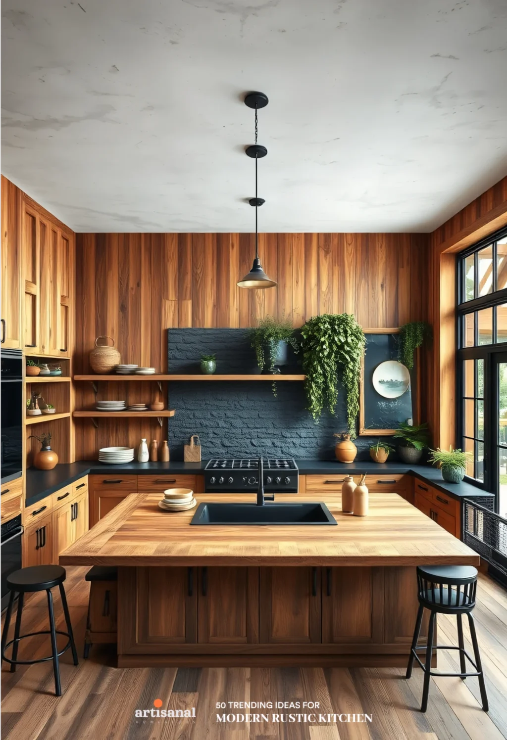 50 Modern Rustic Kitchen Ideas Trending in 2025