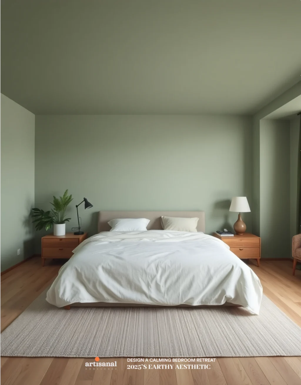 2025’s Earthy Aesthetic: How to Design a Calming Bedroom Retreat