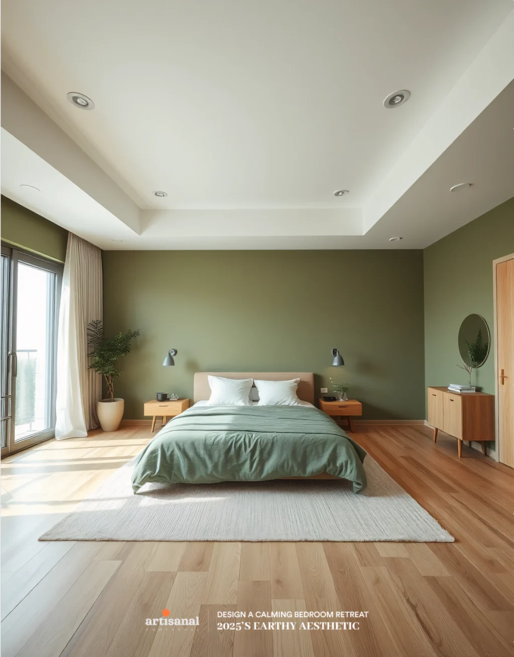 2025’s Earthy Aesthetic: How to Design a Calming Bedroom Retreat