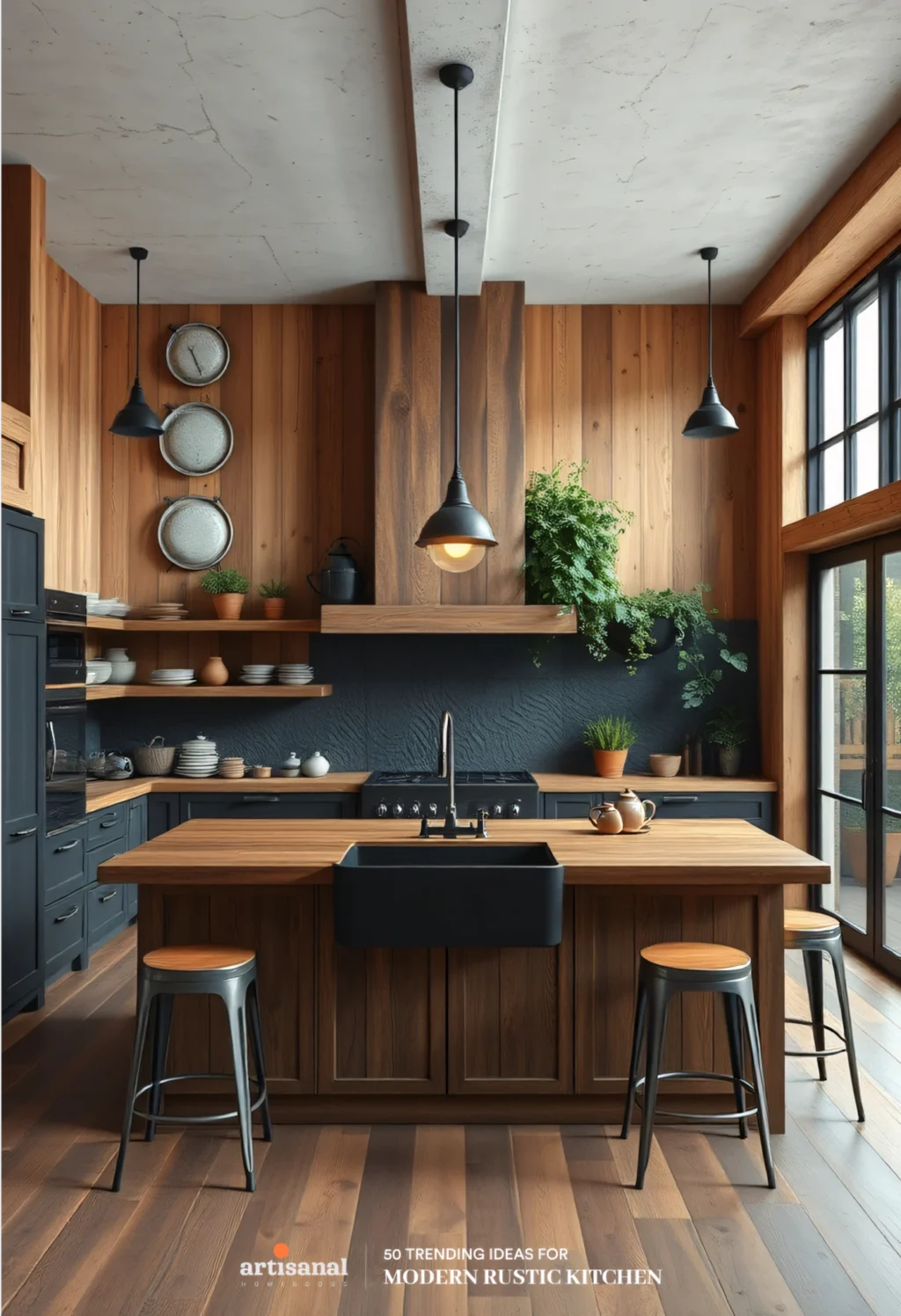 50 Modern Rustic Kitchen Ideas Trending in 2025