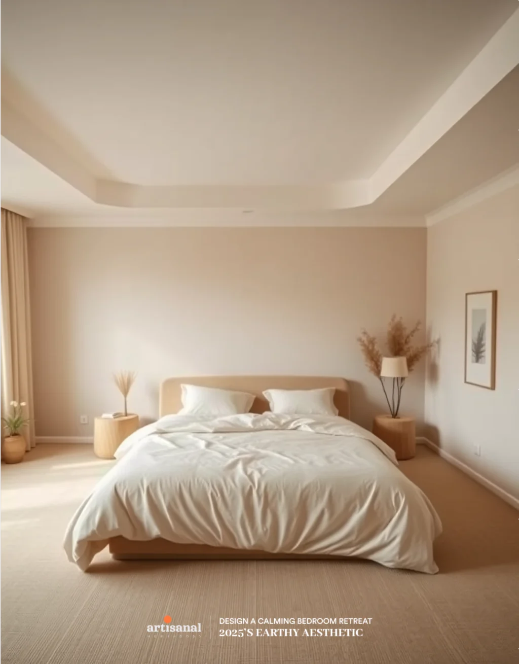 2025’s Earthy Aesthetic: How to Design a Calming Bedroom Retreat